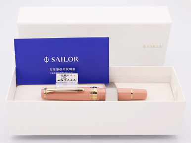 Sailor Pro Gear Slim Mini Fountain Pen - Zeen Pink, M-F 14k Nib