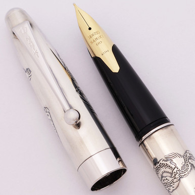 Namiki Sterling Collection Fountain Pen (1994) - Dragon Design