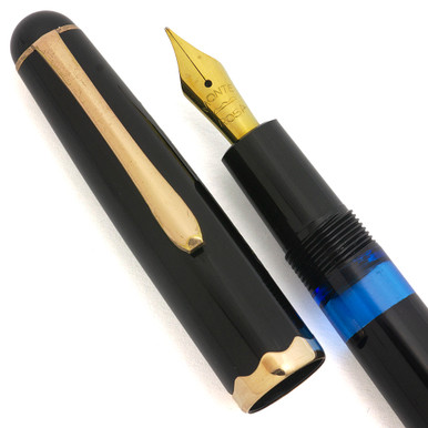 Montblanc Monte Rosa 042 Fountain Pen (1940s) - Basic Black w/GT