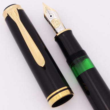 Pelikan M800 Souveran Fountain Pen (W Germany, 1987-88) - Black