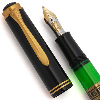Pelikan M700 Toledo Fountain Pen - Black, Vermeil, OB 18k