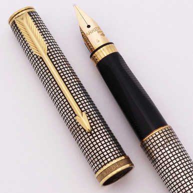 Parker 75 Premier Fountain Pen (1983-94, France) - Sterling Cisele