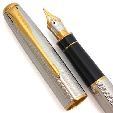PARKER SONNET France fountain pen 18k 750 | eBay