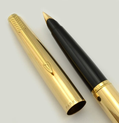 Parker 45 Fountain Pen - Gold Filled "Insignia", Medium 14k Nib ...