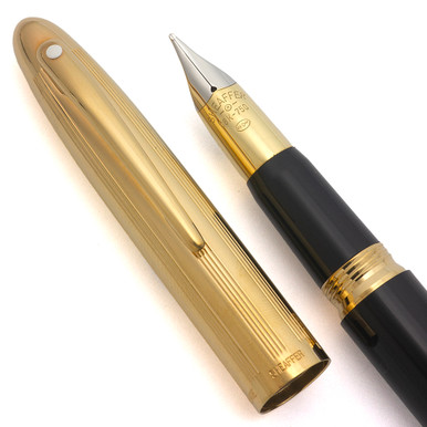 Sheaffer Crest (Reissue) #593 Fountain Pen (1990s) - Black w
