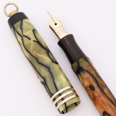 Parker Lady Duofold Deluxe Fountain Pen (1920s) - Streamline