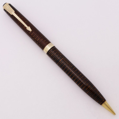Parker Vacumatic Major Pencil (1942) - Burgundy Pearl, Jeweler's