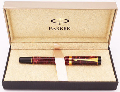 Parker Duofold International Fountain Pen (Mark 1, 1998) - Maroon