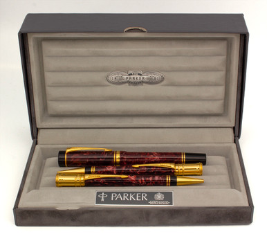 Parker Duofold Centennial Fountain, Ballpoint, and Pencil Set