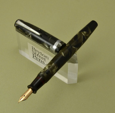Parker Deluxe Challenger 1940 - Grey Marble, Full size, Fine