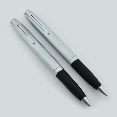 Sheaffer Javelin Ballpoint & pencil Set - Brushed Chrome, Chrome