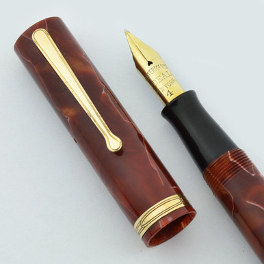 Waterman 94 Fountain Pen - Mahogany, Flexible Fine NY #4 Nib