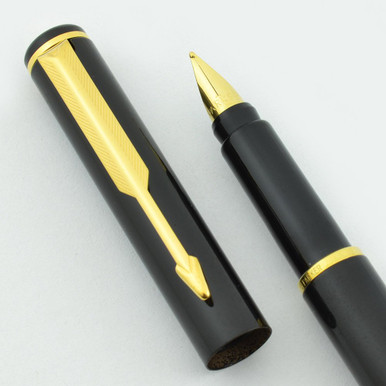 Parker 88 Fountain Pen - Laque Black, Medium Nib (Very Nice