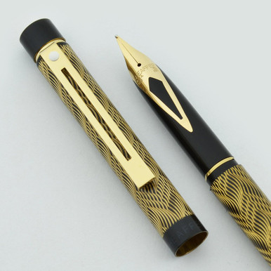 Sheaffer TARGA 676s Slim Fountain Pen - Feather Pattern (New Old