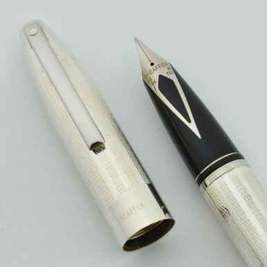 Sheaffer Legacy Heritage Fountain Pen - Sterling w Palladium