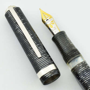 Visconti Wall Street Limited Edition Fountain Pen - Grey Celluloid