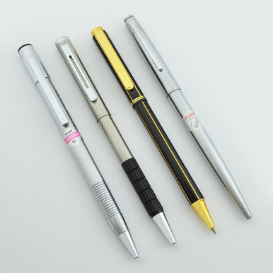 Pilot 1970s Ballpoint Pens (3030, Unmarked, Saturn, Noble, 73