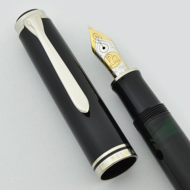 Pelikan Special Edition M1005 Fountain Pen - Oversize, Black, 18K