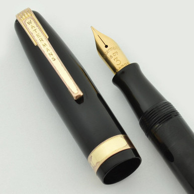 Waterman 515 Fountain Pen - England, Black, 18k Fine Nib (Very