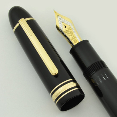 Montblanc Meisterstuck 149 Fountain Pen - Black, Brass Piston