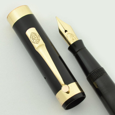 Kenrick & Jefferson Mid-Super Fountain Pen - Smooth Hard Rubber