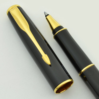 Parker Sonnet Rollerball Pen - 1996, Laque Black, Gold Trim