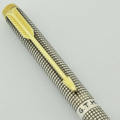 PARKER 万年筆 75 シズレ STERLING SILVER M Parker 75 Mechanical Pencil - Sterling Cisele, 0.9mm (Near Mint