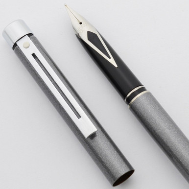 Sheaffer Targa 1050s Slim Fountain Pen - Metallic Quicksilver, CT