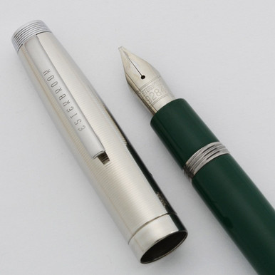 Esterbrook LK Deluxe Fountain Pen - Green, 9284 Stub Nib (Very