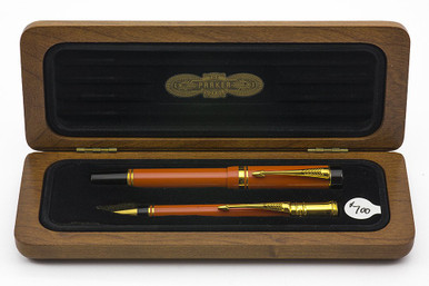 Parker Duofold Centennial Special Edition Fountain Pen Set (1990