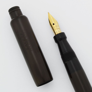 Parker Jack Knife Lucky Curve Fountain Pen - BHR, Turban Top, Rare