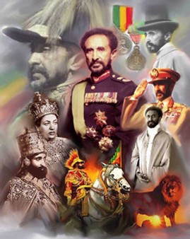 His Majesty - Haile Salassie Art Print - Wishum Gregory