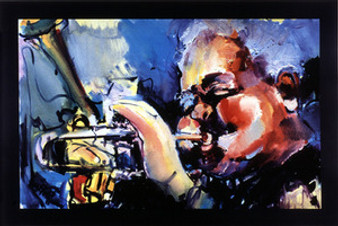 Dizzy Gillespie Art Print - Sablan Bruni