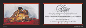 The Kiss - Statement Edition Art Print - Kevin A. Williams - WAK