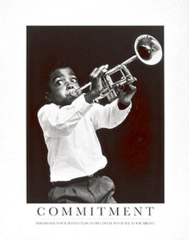 Commitment Art Poster