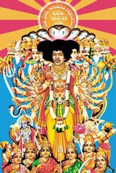 Jimi Hendrix, Axis: Bold as Love Art Poster
