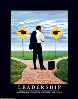 Leadership Art Poster