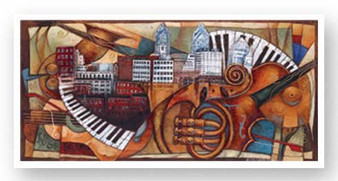 Philly Jazz (Philadelphia art expo 2005)--Sidney Carter