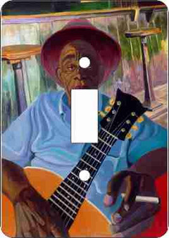 Mississippi John Hurt Single Light Switch Cover--Dane Tilghman