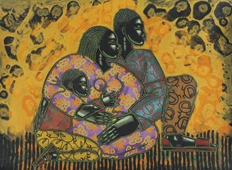 Sankofa Spirit Limited Edition Art Print - Larry Poncho Brown