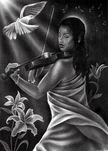 Abide in Me Art Print - Jerome Brown