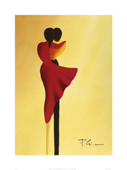 Les Amoureux (31.5 x 23.6in) Art Print - Patrick Ciranna