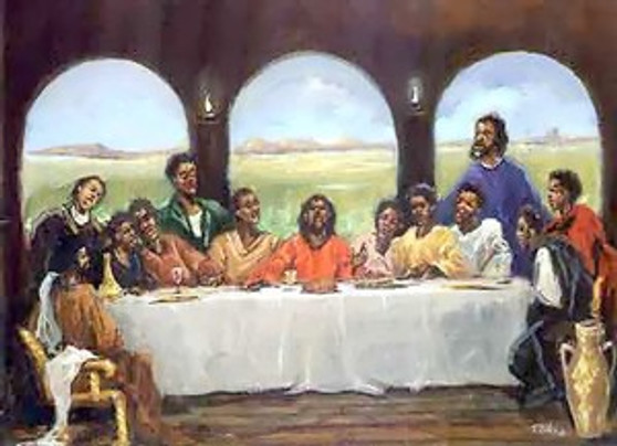 Last Supper Art Print - Ted Ellis