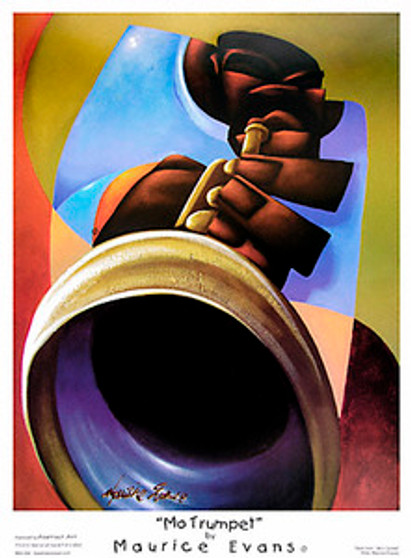 Mo Trumpet Art Print - Maurice Evans