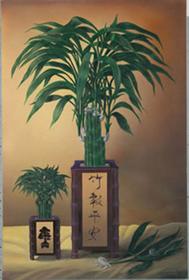 Lucky Bamboo I Art Print - David Gunter