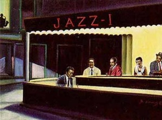 Jazz 1 Art Print - Hulis Mavruk