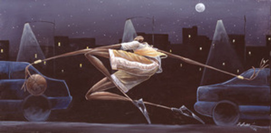 Midnight Crossover Art Print - Frank Morrison