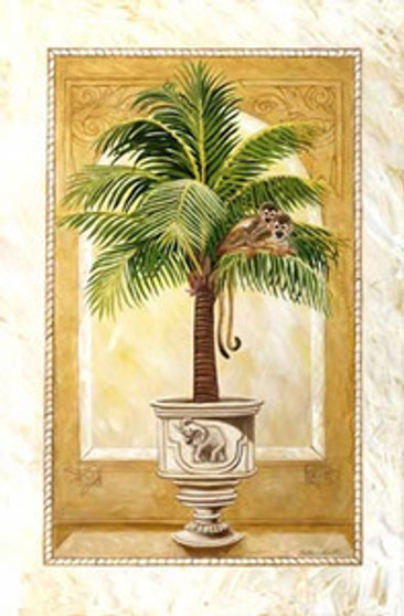 Monkey Palm II Art Print - Katherine Roundtree