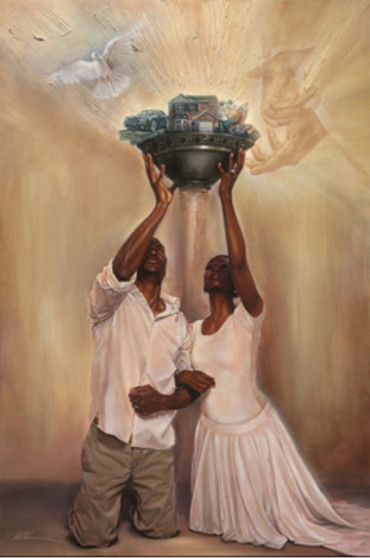 Give It All To God (18 x 12) Art Print - Kevin A. Williams - WAK