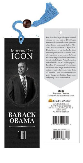 Modern Day Icon Barack Obama Bookmark